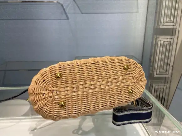 OldCobbler Bags DIRO WICKER BAG BASKET 0501